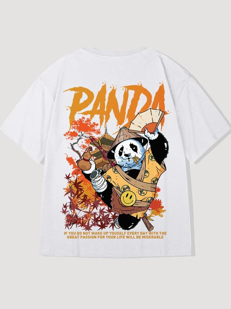 Japanese Shirt 'Samurai Panda' - Image 2