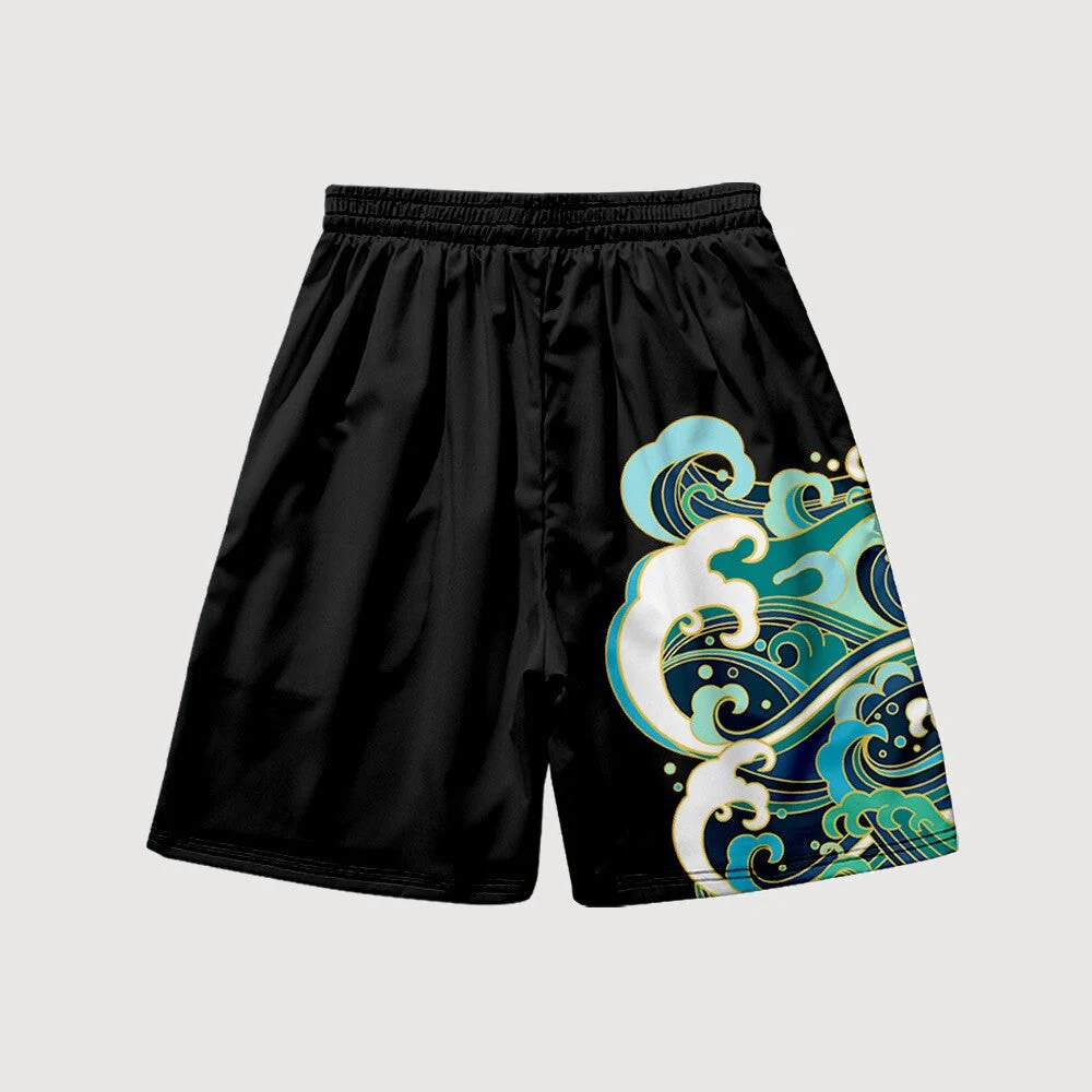 Japanese Shorts Wave Design 'Tegami' - Image 2