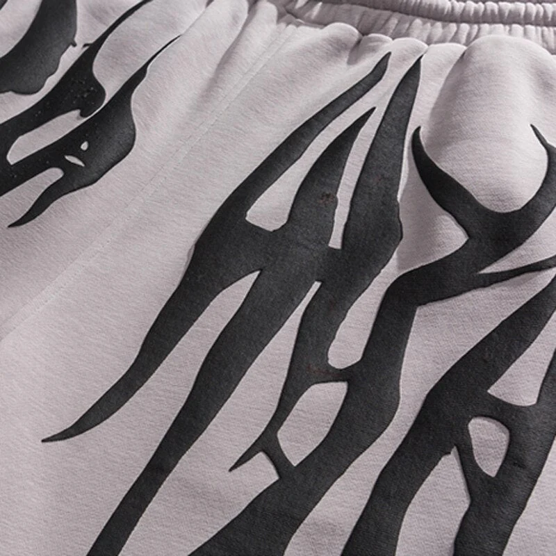 Japanese Streetwear Shorts 'Gothic' - Image 5
