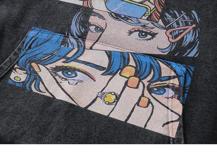 Japanese Streetwear Sweatshirt 'Gyangu' - Image 5