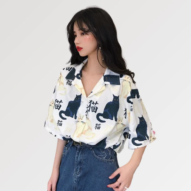 Japanese Style Blouse 'Nichino' - Image 2