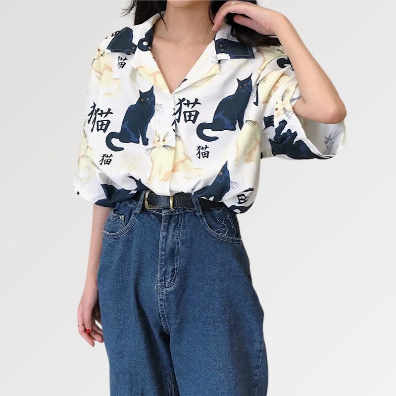Japanese Style Blouse 'Nichino' - Image 4