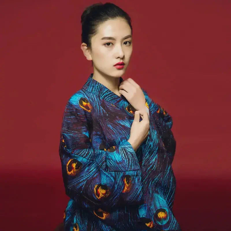 Japanese Style Kimono for Women 'Tarumae' - Image 5