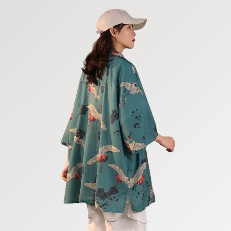 Japanese Style Kimono Jacket 'Ussei Wa' - Image 4