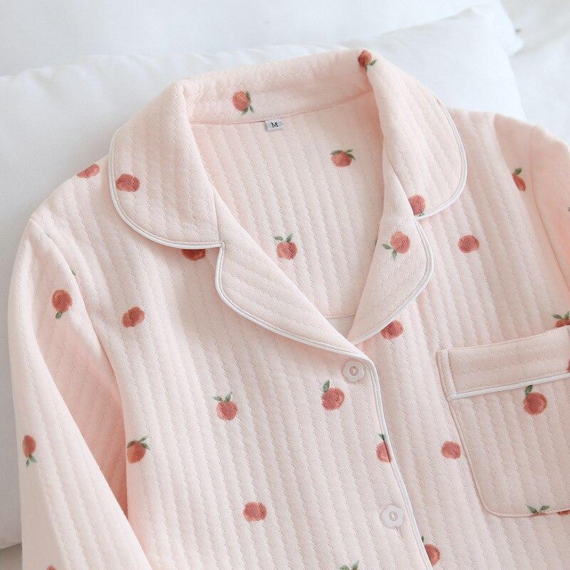 Japanese Style Thick Cotton Pajamas - Image 5