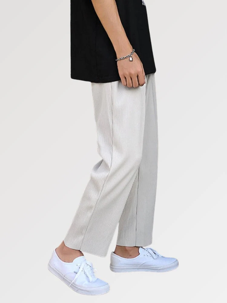 Japanese Style Wide Leg Pants 'Miyazaki' - Image 6