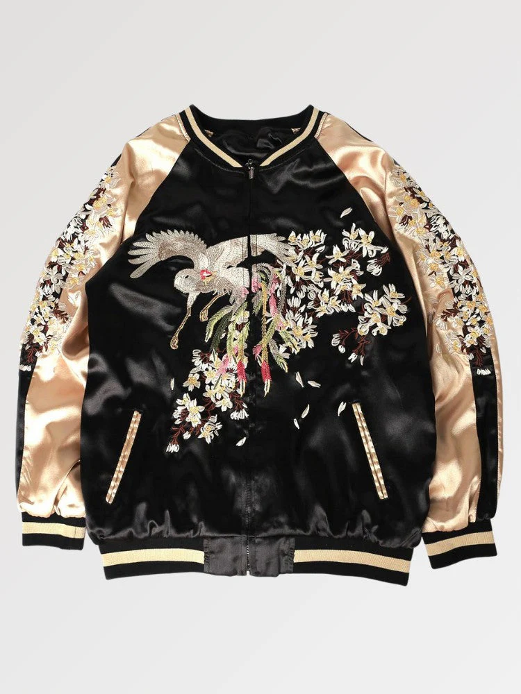 Japanese Sukajan Souvenir Jacket 'Yokohama' - Image 2
