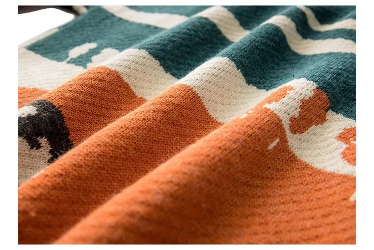 Japanese Sweater Cow Design 'Ushi' - Image 6