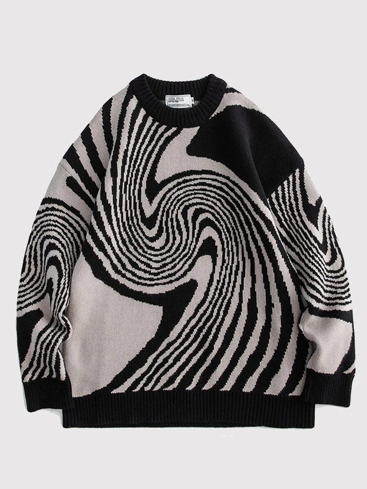 Japanese Sweater Spiral Design 'Kabukicho' - Image 2