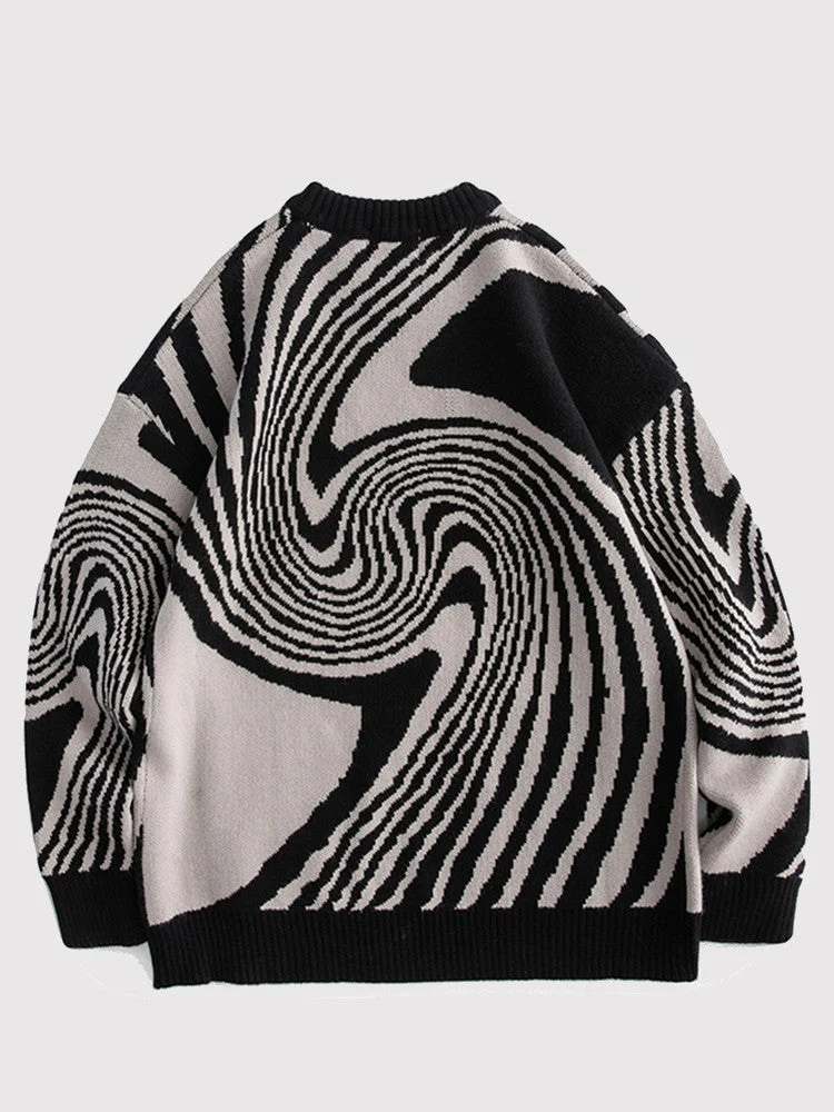 Japanese Sweater Spiral Design 'Kabukicho' - Image 4