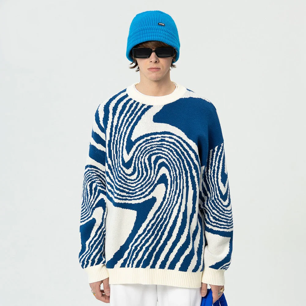 Japanese Sweater Spiral Design 'Kabukicho' - Image 6