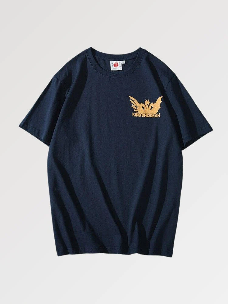 Japanese T-shirt Gold Doragon 'Arigato' - Image 3