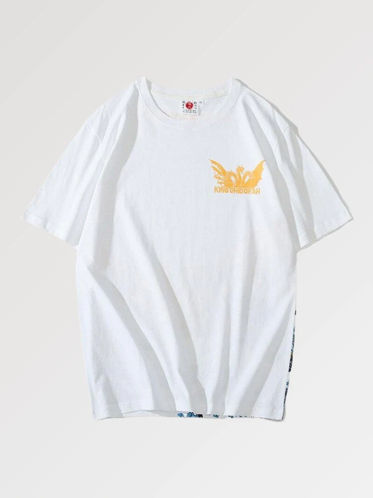 Japanese T-shirt Gold Doragon 'Arigato' - Image 9