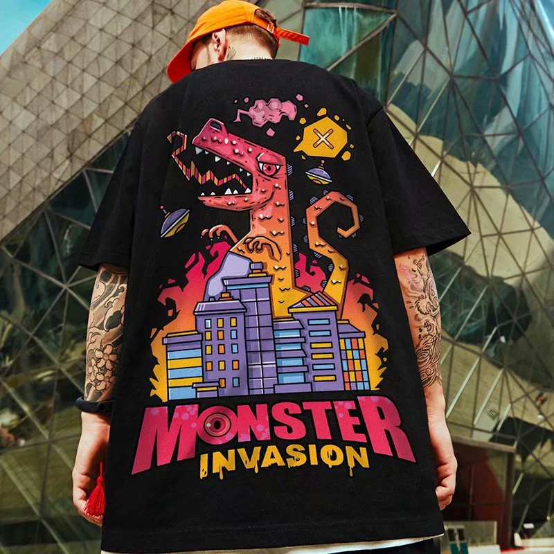 Japanese T-shirt Monster Invasion 'Akuma' - Image 4