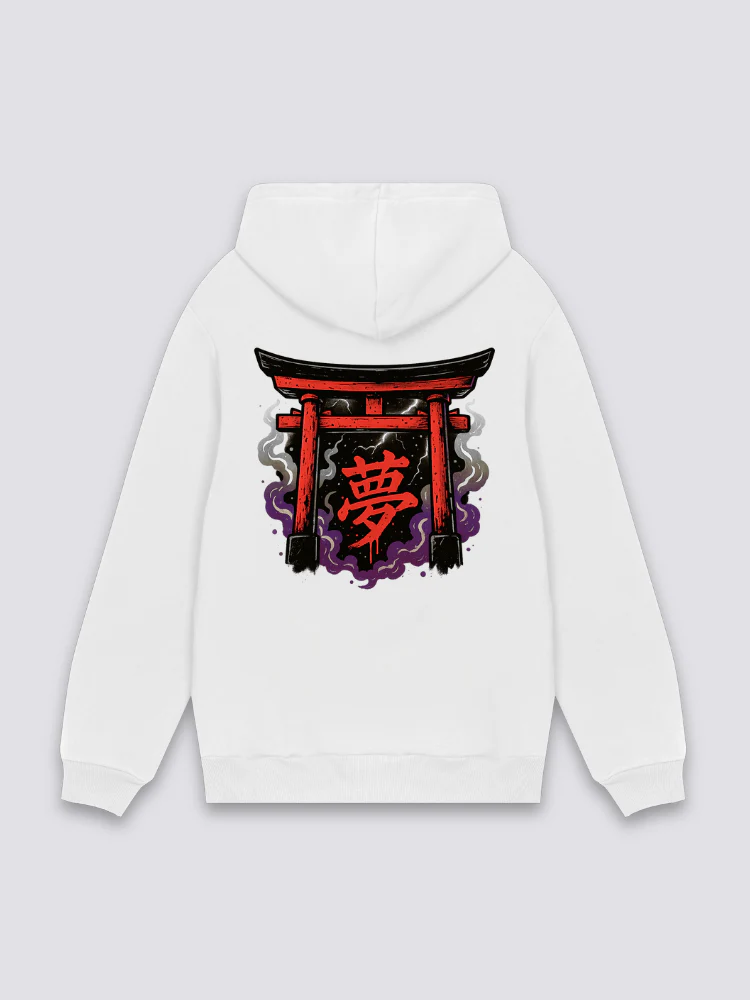 Japanese Torii Hoodie - Image 2