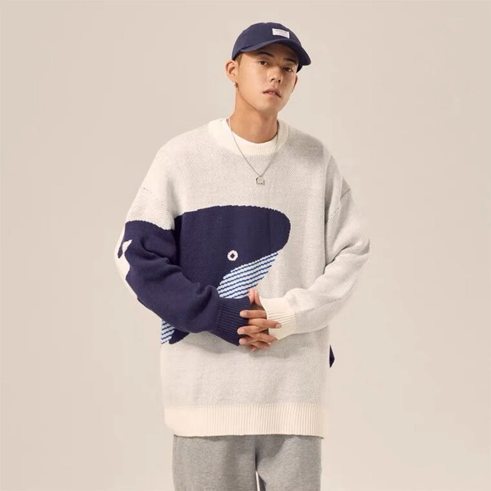 Japanese Whale Sweater 'Kujira' - Image 3