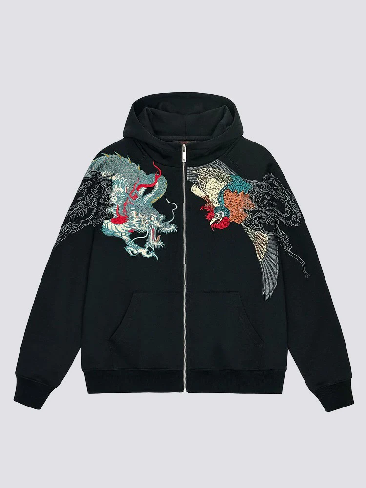 Japanese Zip-Up Hoodie - Image 2