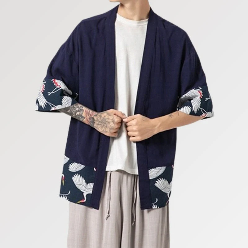 Kimono Cardigan Mens 'EXO' - Image 2