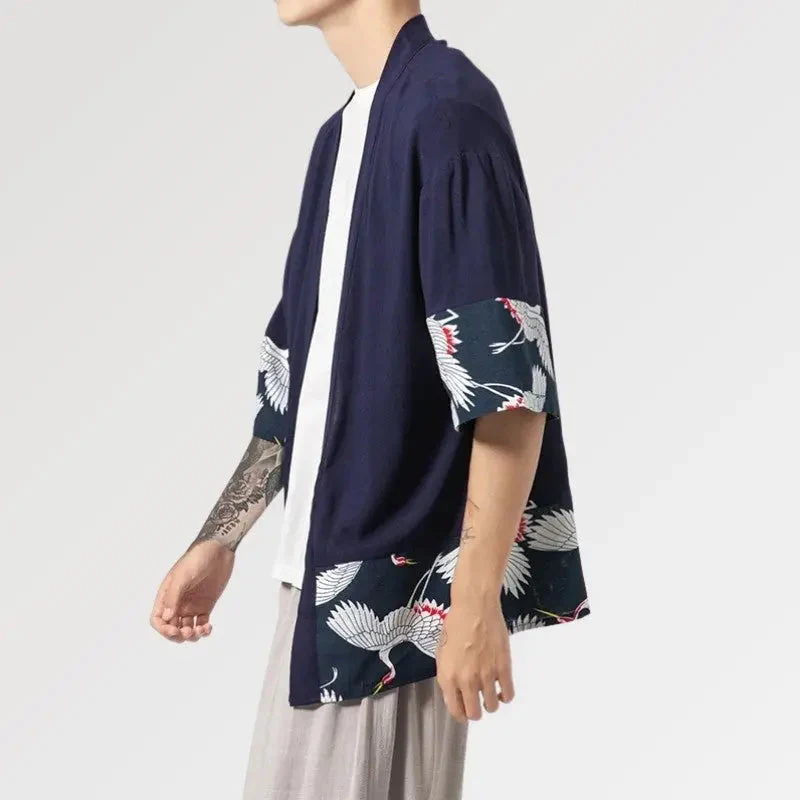 Kimono Cardigan Mens 'EXO' - Image 3