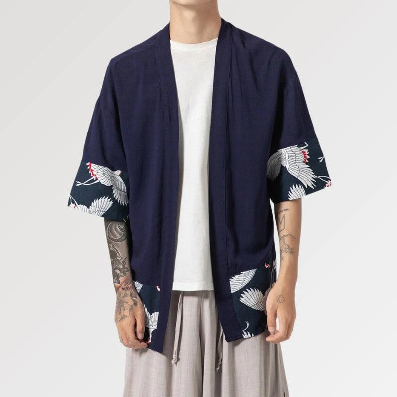 Kimono Cardigan Mens 'EXO' - Image 4