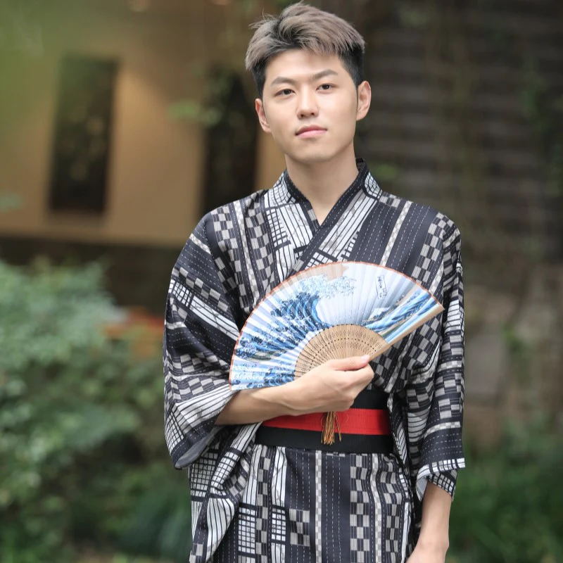 Kimono for Men Japanese Style - Image 2
