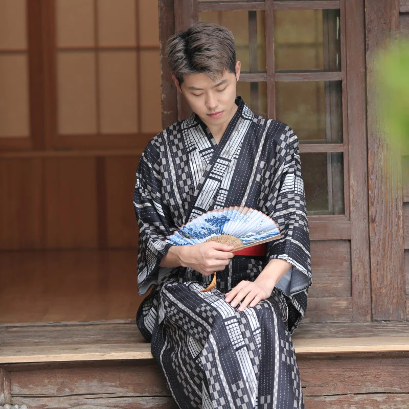 Kimono for Men Japanese Style - Image 4