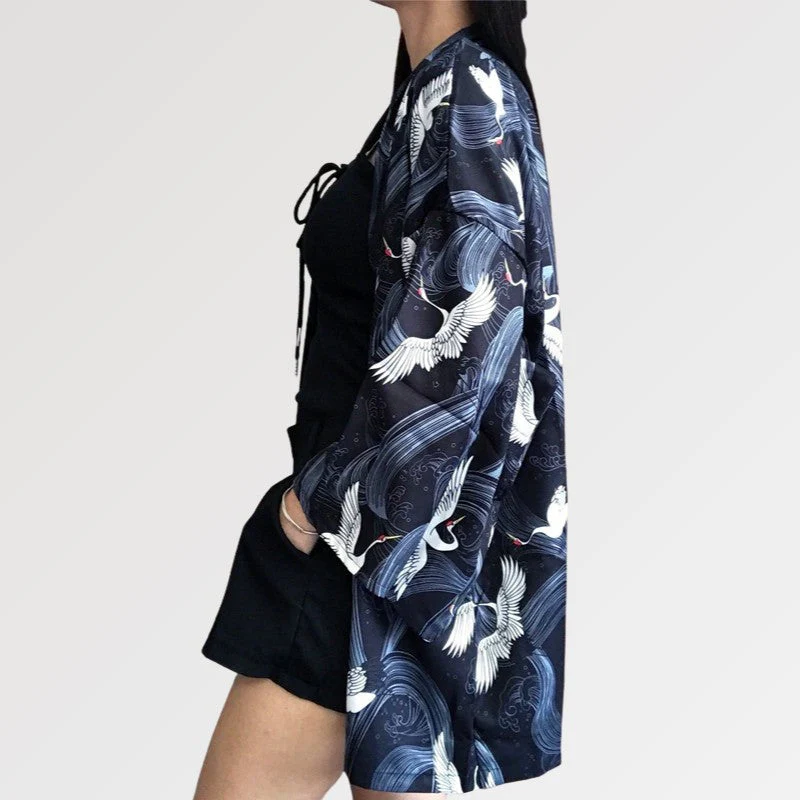 Kimono Jacket for Woman 'Danshoku' - Image 3