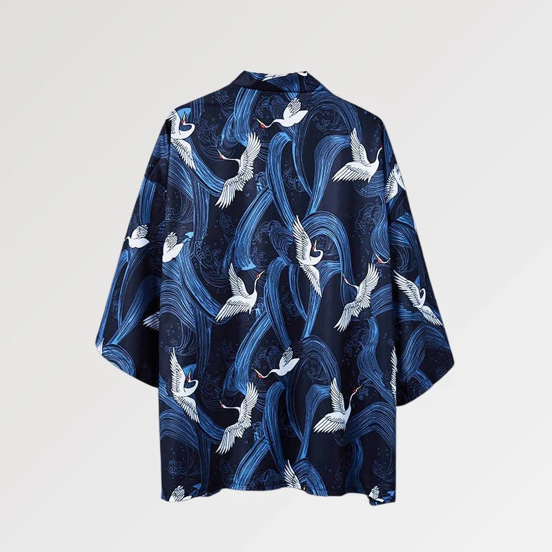 Kimono Jacket for Woman 'Danshoku' - Image 4