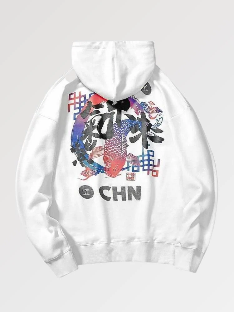 Koi Carp Hoodie 'Subete' - Image 2