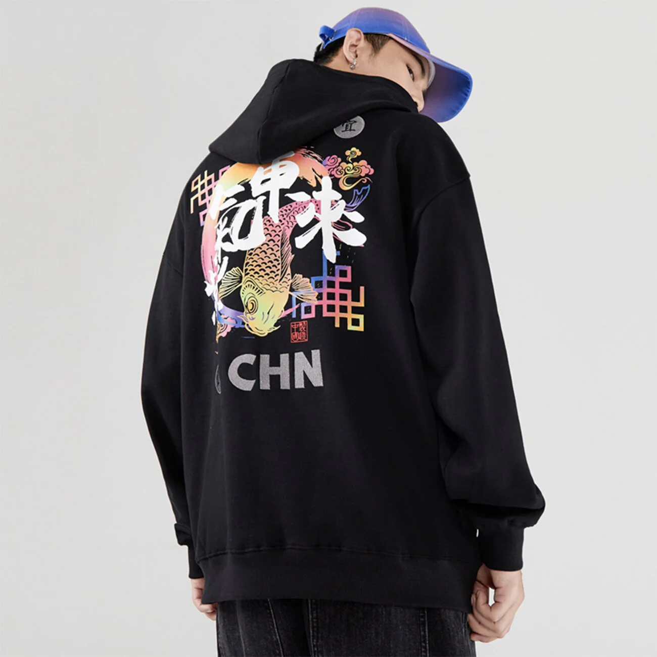 Koi Carp Hoodie 'Subete' - Image 7