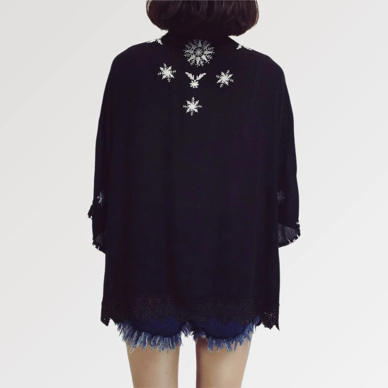 Lace Kimono Jacket 'Manabeshima' - Image 4