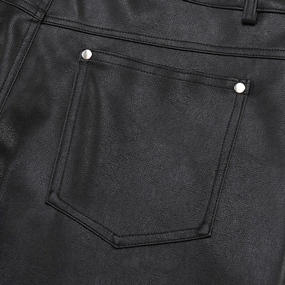 Leather Shorts - Image 4