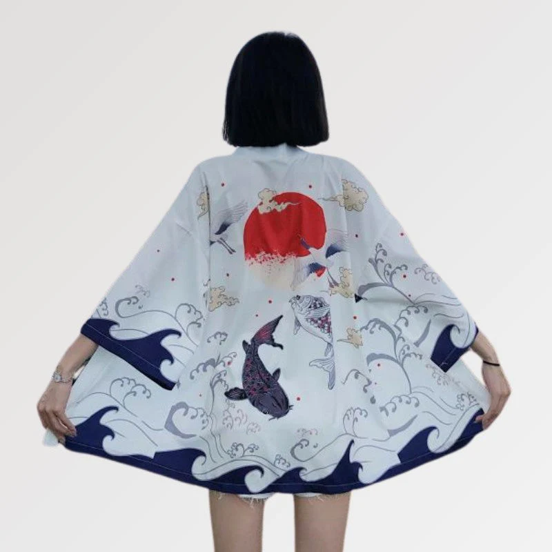 Lightweight Kimono Jacket 'Kansai' - Image 2