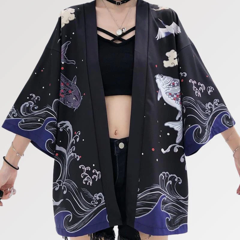 Lightweight Kimono Jacket 'Kansai' - Image 3