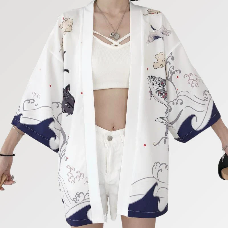 Lightweight Kimono Jacket 'Kansai' - Image 4