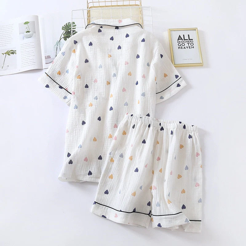Lightweight Pajamas and Short Set - Image 2