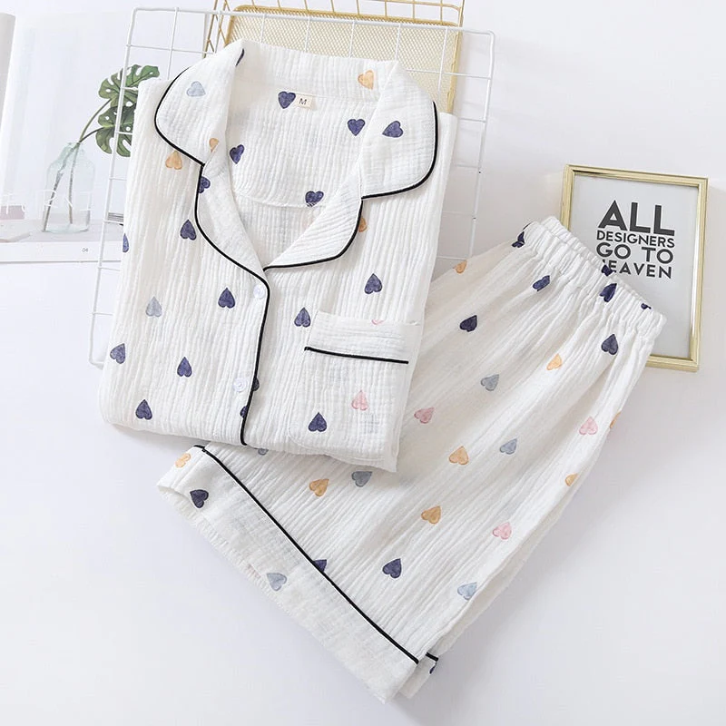 Lightweight Pajamas and Short Set - Image 3