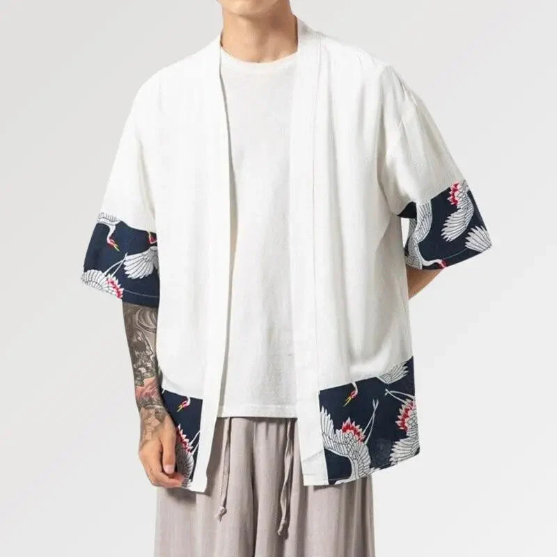 Long Kimono Cardigan 'Big Bang' - Image 2