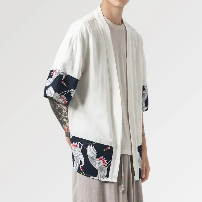 Long Kimono Cardigan 'Big Bang' - Image 3