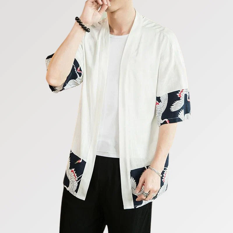 Long Kimono Cardigan 'Big Bang' - Image 4