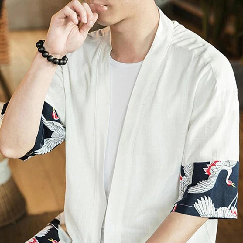Long Kimono Cardigan 'Big Bang' - Image 5