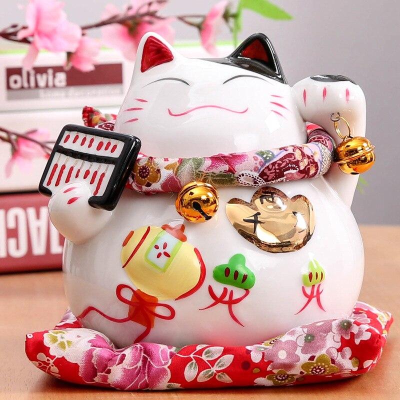 Maneki-Neko Money Box 'Musician' - Image 2
