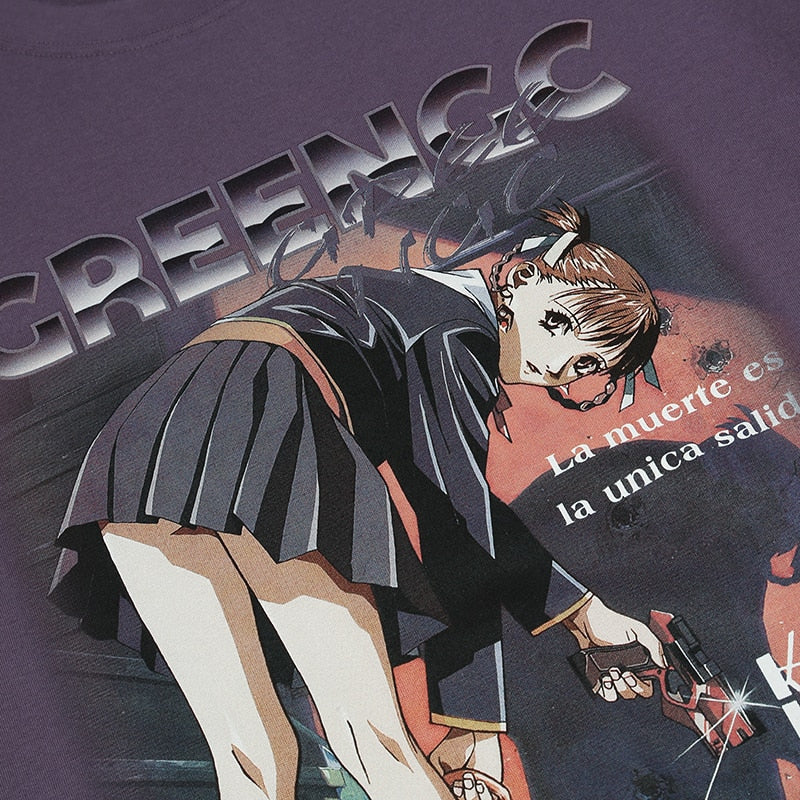 Manga Japanese Shirt Women Pattern 'Josei' - Image 4