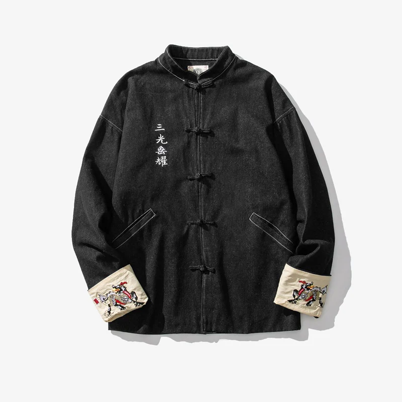 Men Japanese Kimono Jacket - Image 2