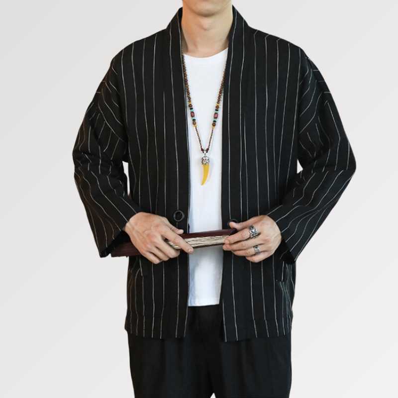 Men Kimono Cardigan - Image 4
