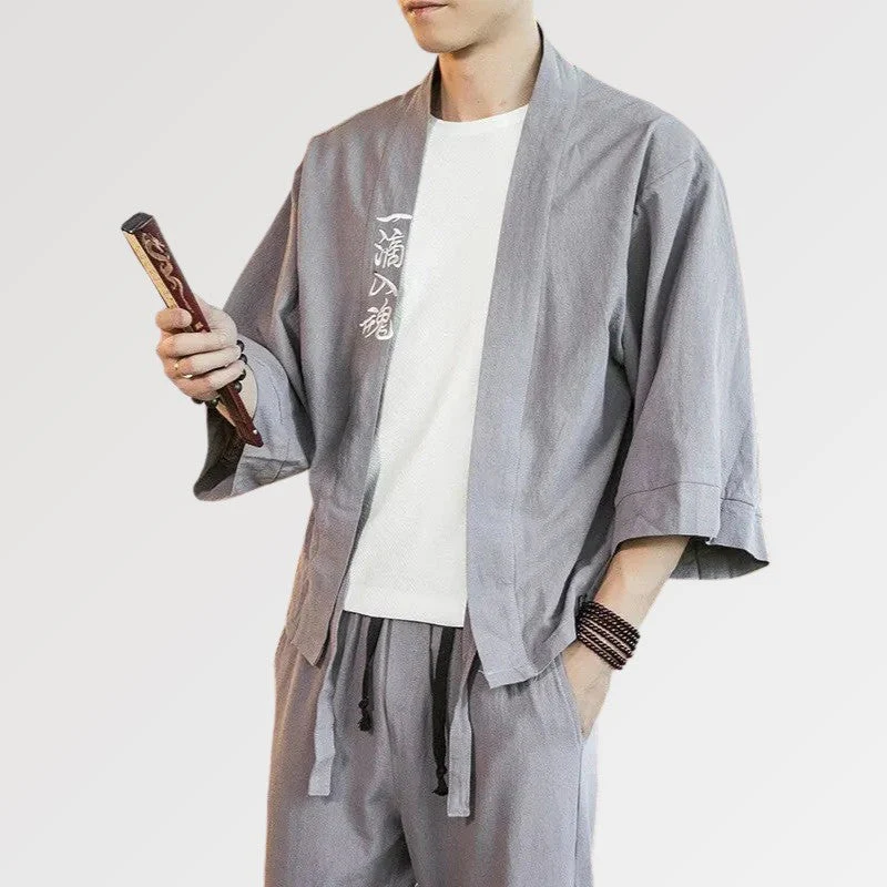 Men Kimono Jacket - Image 3