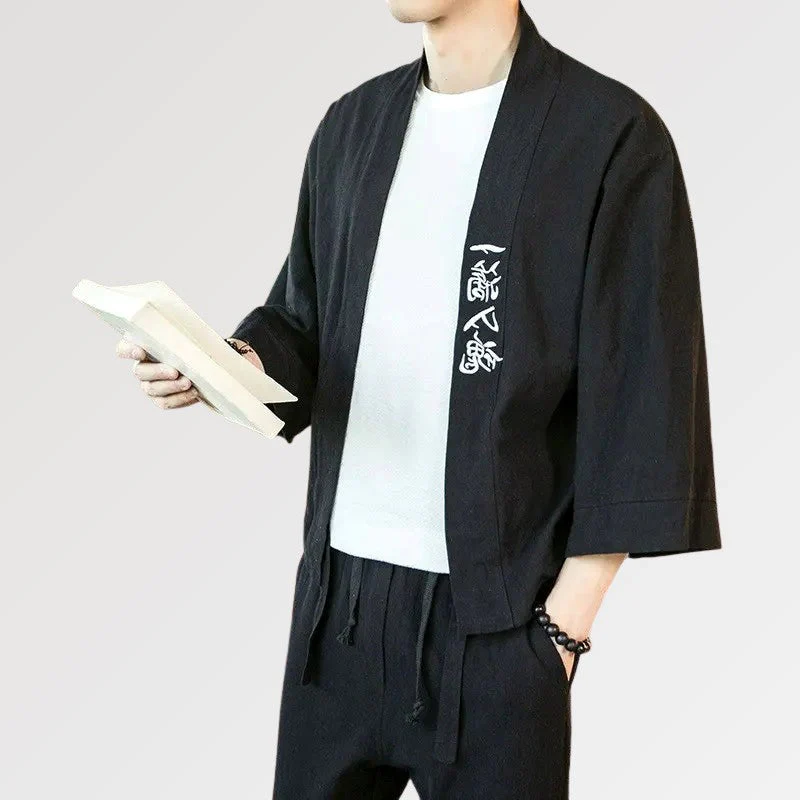Men Kimono Jacket - Image 4