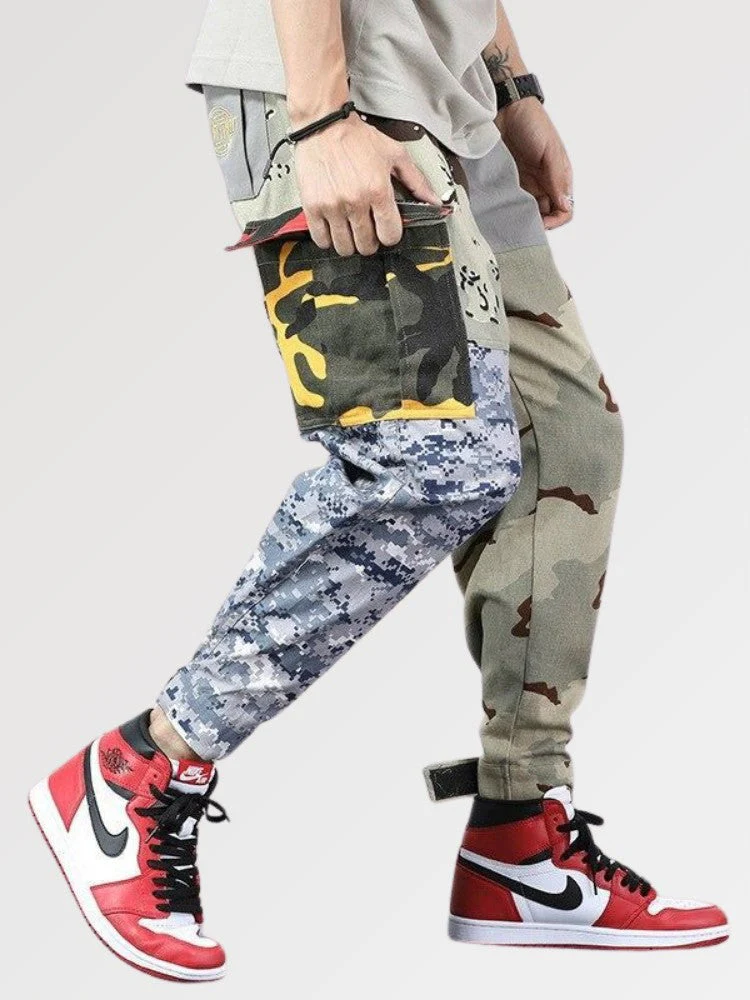 Mens Camouflage Pants 'Kurihara' - Image 2