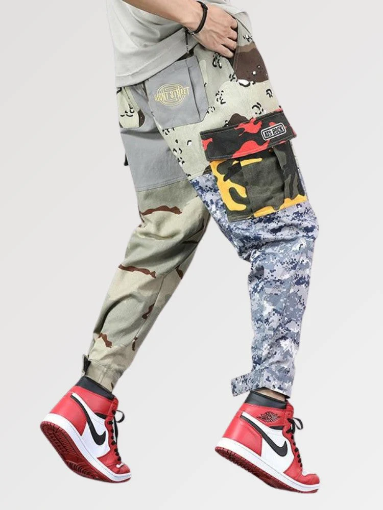 Mens Camouflage Pants 'Kurihara' - Image 3