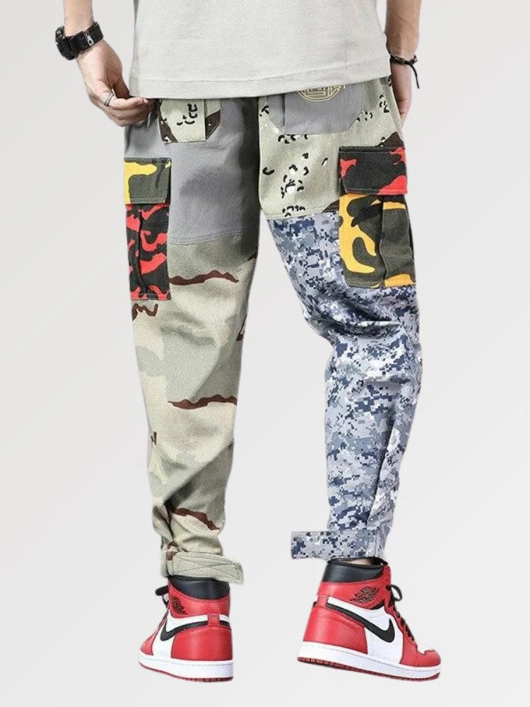 Mens Camouflage Pants 'Kurihara' - Image 4